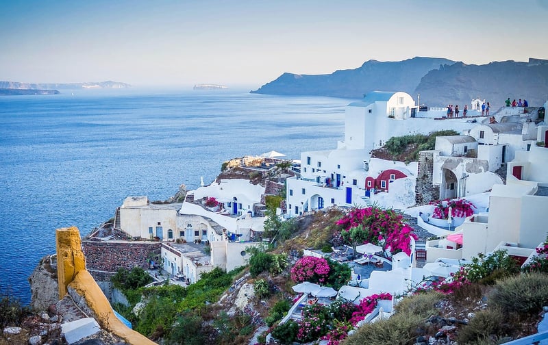 Santorini landscape